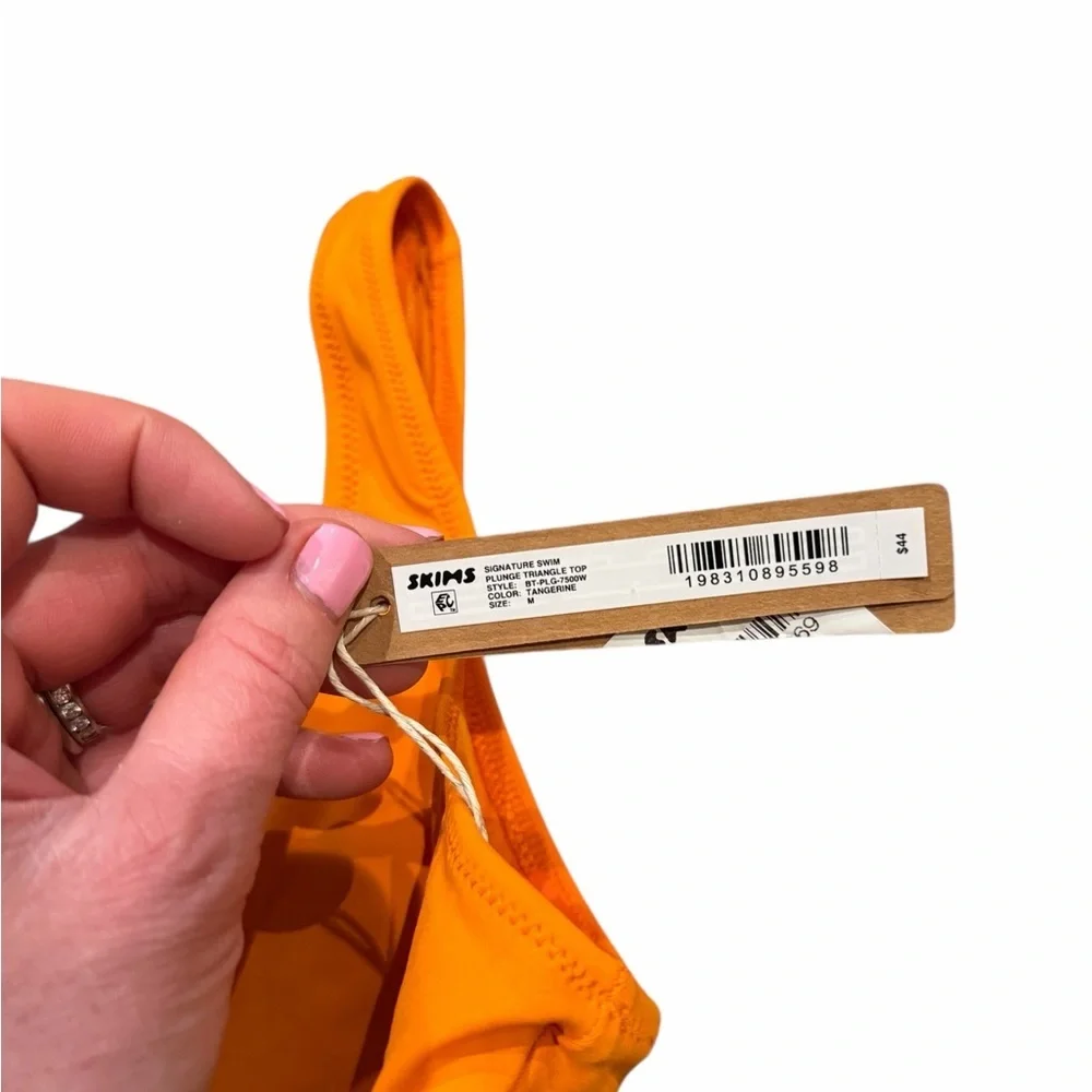 SKIMS Bright Orange Swimwear M